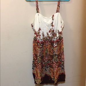 Dress. Lightweight. Zipper closure in back.